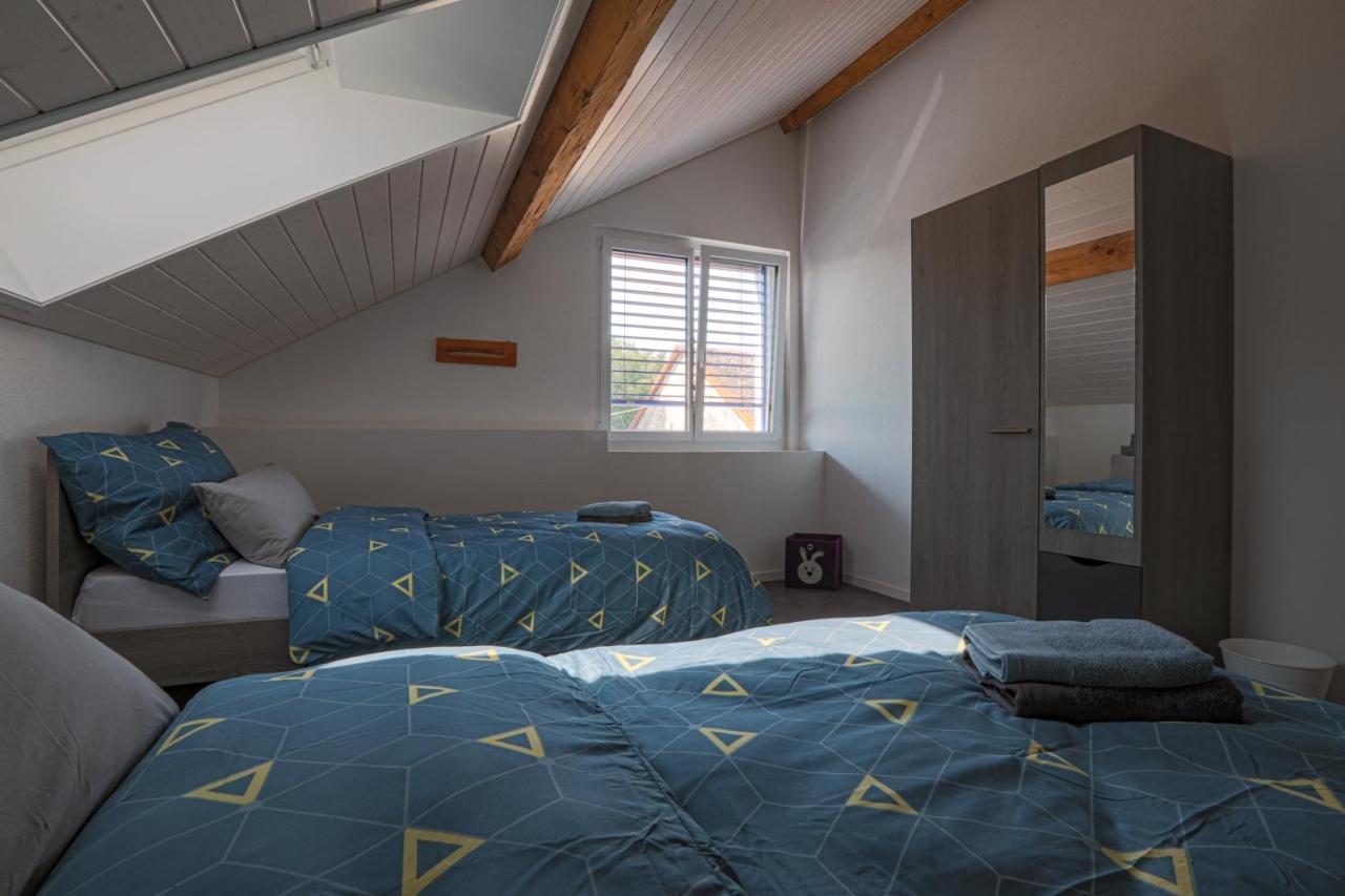 Ferienwohnung Les Volets Bleus Morges Exterior foto