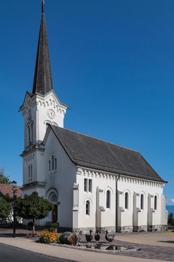 Ferienwohnung Les Volets Bleus Morges Exterior foto