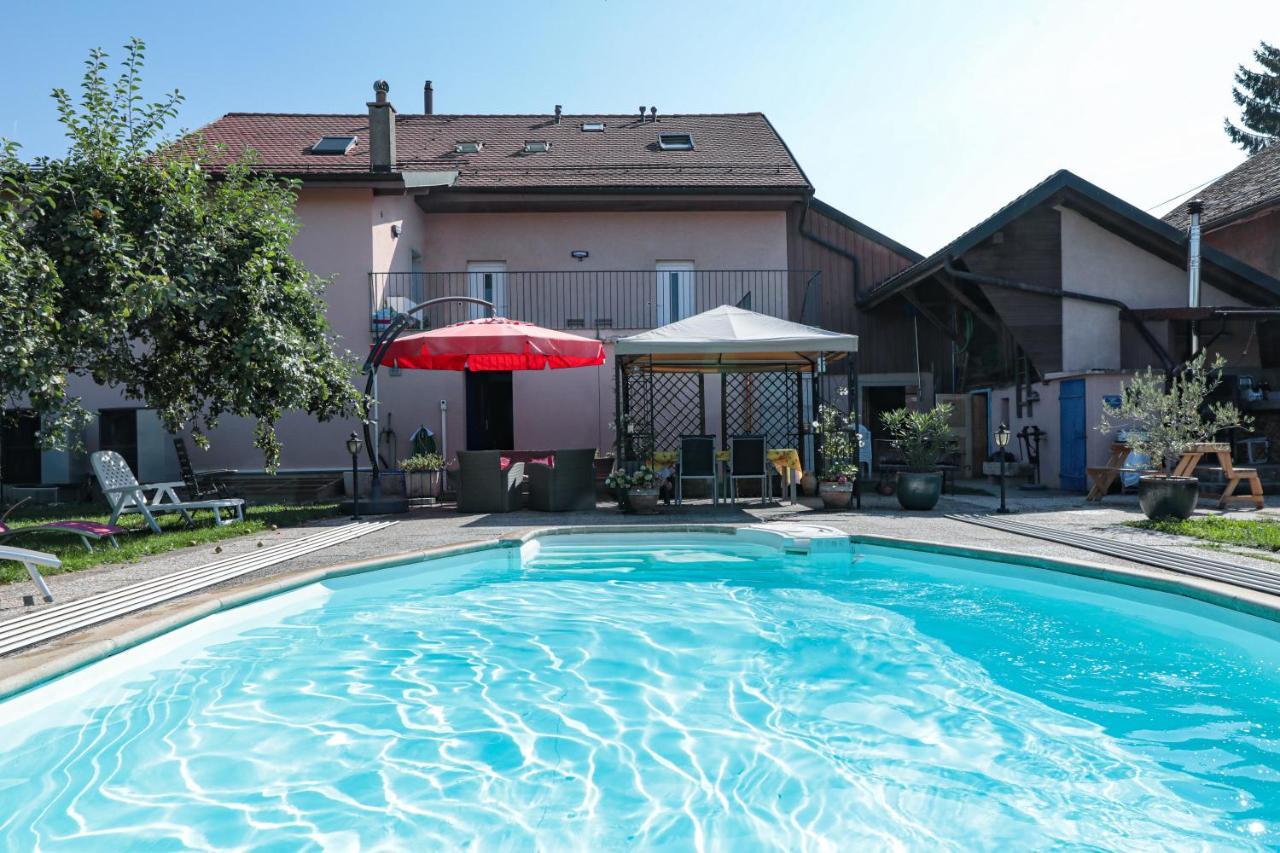 Ferienwohnung Les Volets Bleus Morges Exterior foto