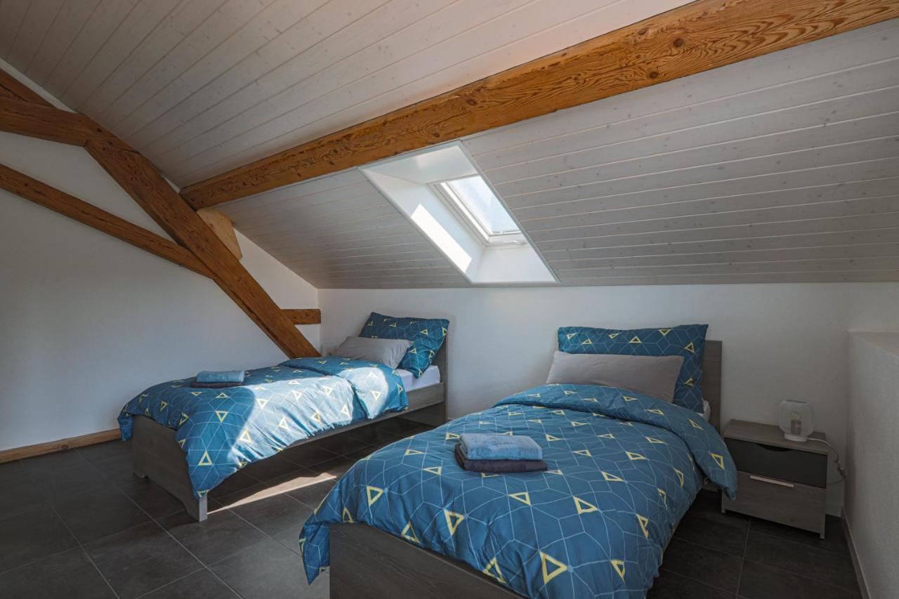 Ferienwohnung Les Volets Bleus Morges Exterior foto